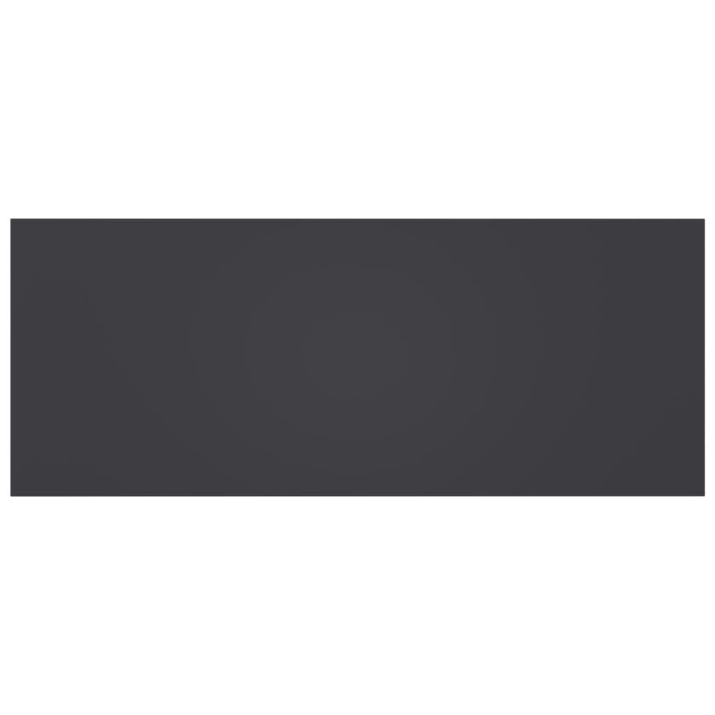 Ράφια Βιβλιοθήκης 4 τεμ. Γκρι 100x40x1,5 εκ. από Μοριοσανίδα