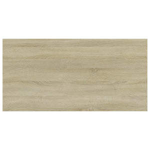 Ράφια Βιβλιοθήκης 4 τεμ. Sonoma Δρυς 100x50x1,5 εκ. Μοριοσανίδα - Pakobazaar