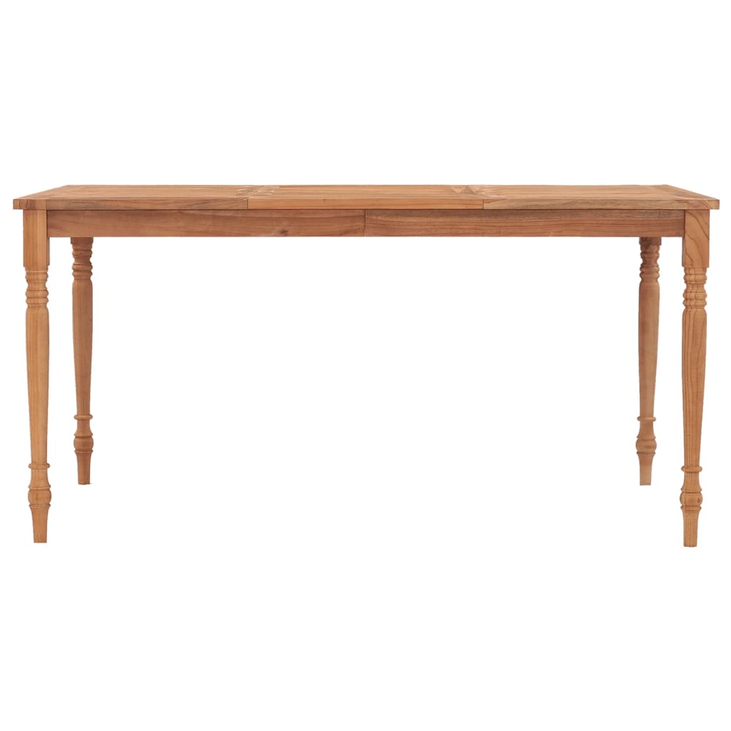 Τραπέζι Batavia 150 x 90 x 75 εκ. από Μασίφ Ξύλο Teak