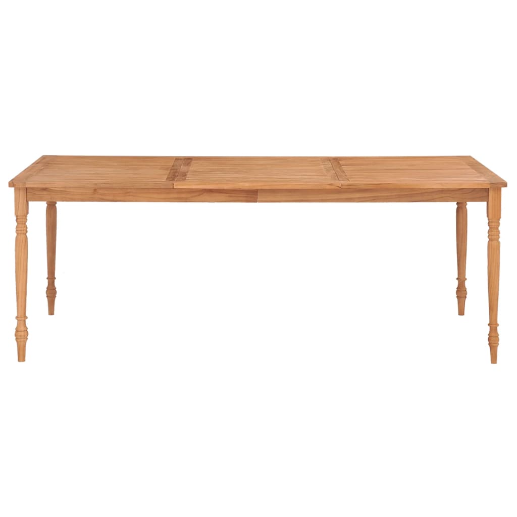 Τραπέζι Batavia 200 x 100 x 75 εκ. από Μασίφ Ξύλο Teak