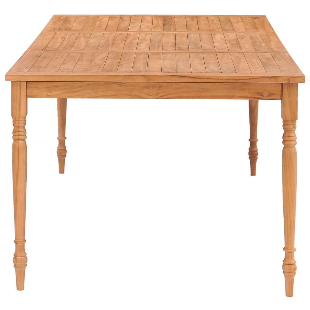 Τραπέζι Batavia 200 x 100 x 75 εκ. από Μασίφ Ξύλο Teak