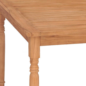 Τραπέζι Batavia 200 x 100 x 75 εκ. από Μασίφ Ξύλο Teak