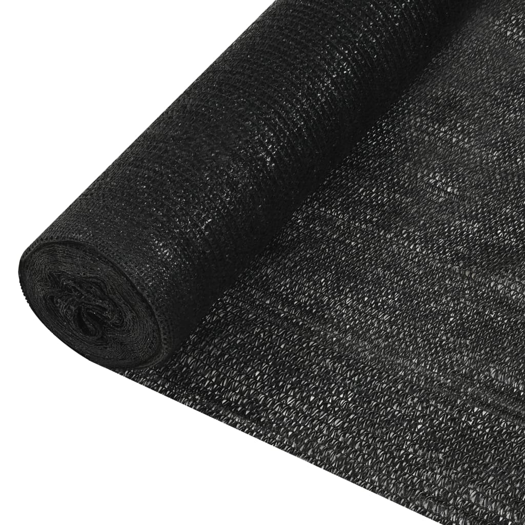 Δίχτυ Σκίασης Μαύρο 1,2 x 50 μ. από HDPE 195 γρ./μ²