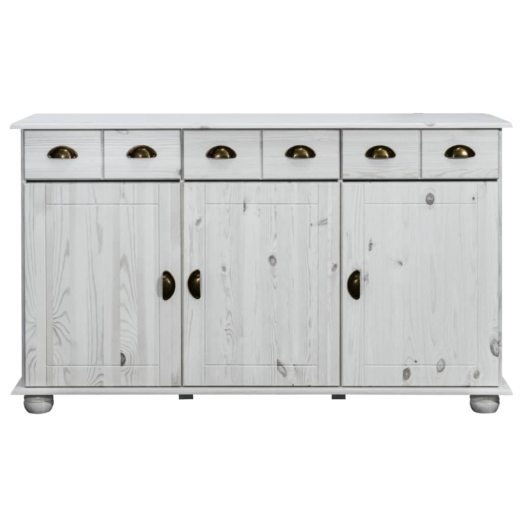 Μπουφές 134 x 39 x 79,5 εκ. από Μασίφ Ξύλο Πεύκου - Pakobazaar