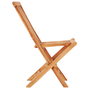 Σετ Επίπλων Mπιστρό 3 τεμ. Μασίφ Ξύλο Teak με Taupe Μαξιλάρια - PAKOBAZAAR