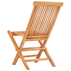 Σετ Επίπλων Mπιστρό 3 τεμ. Μασίφ Ξύλο Teak με Taupe Μαξιλάρια - PAKOBAZAAR
