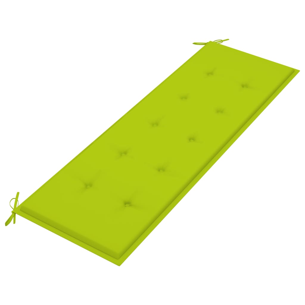 Παγκάκι Γωνιακό Κήπου 150 εκ. Μασίφ Ξύλο Ακακίας με Μαξιλάρια - Pakobazaar