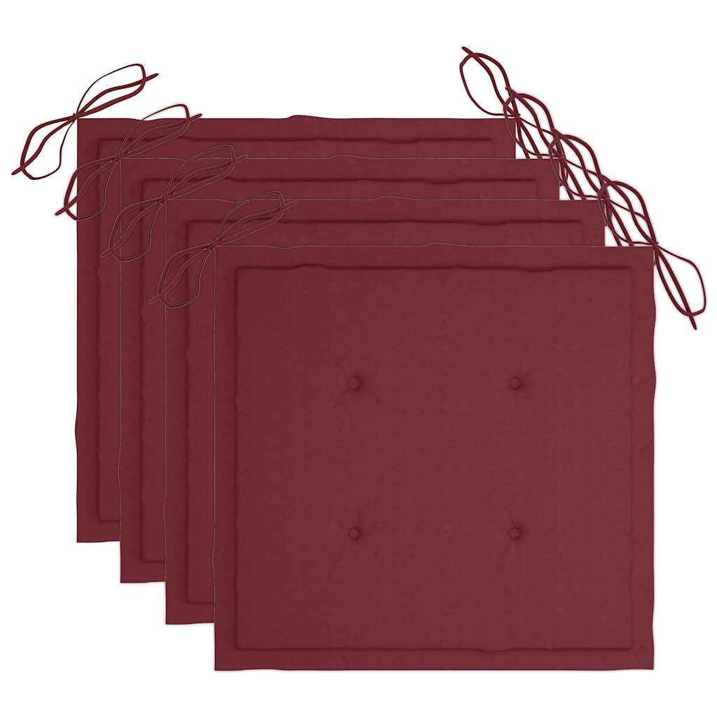 Σετ Τραπεζαρίας Εξ. Χώρου Πτυσσόμενο 5 τεμ. Μπαμπού & Μαξιλάρια - PAKOBAZAAR