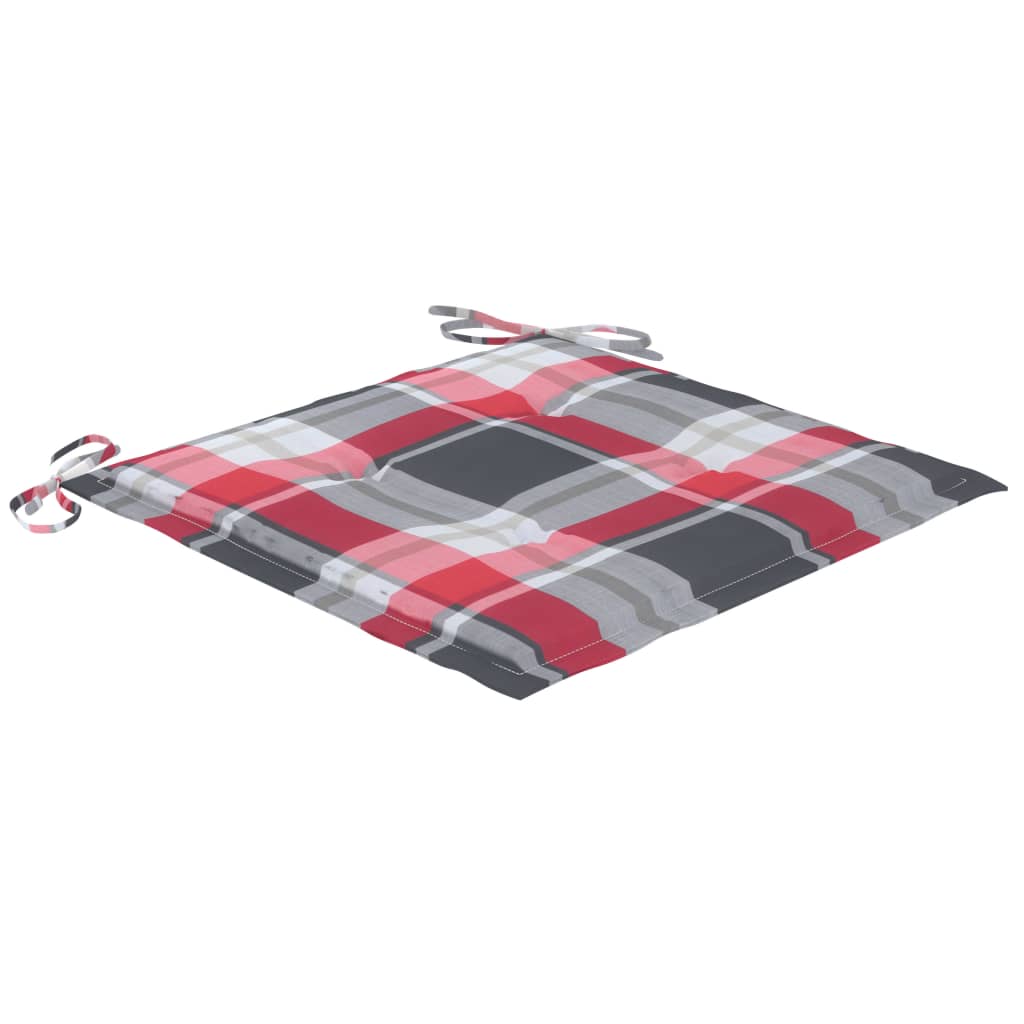 Καρέκλες Κήπου Πτυσσόμενες 2 τεμ. από Μπαμπού με Μαξιλάρια - PAKOBAZAAR