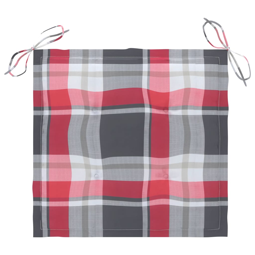 Καρέκλες Κήπου Πτυσσόμενες 2 τεμ. από Μπαμπού με Μαξιλάρια - PAKOBAZAAR