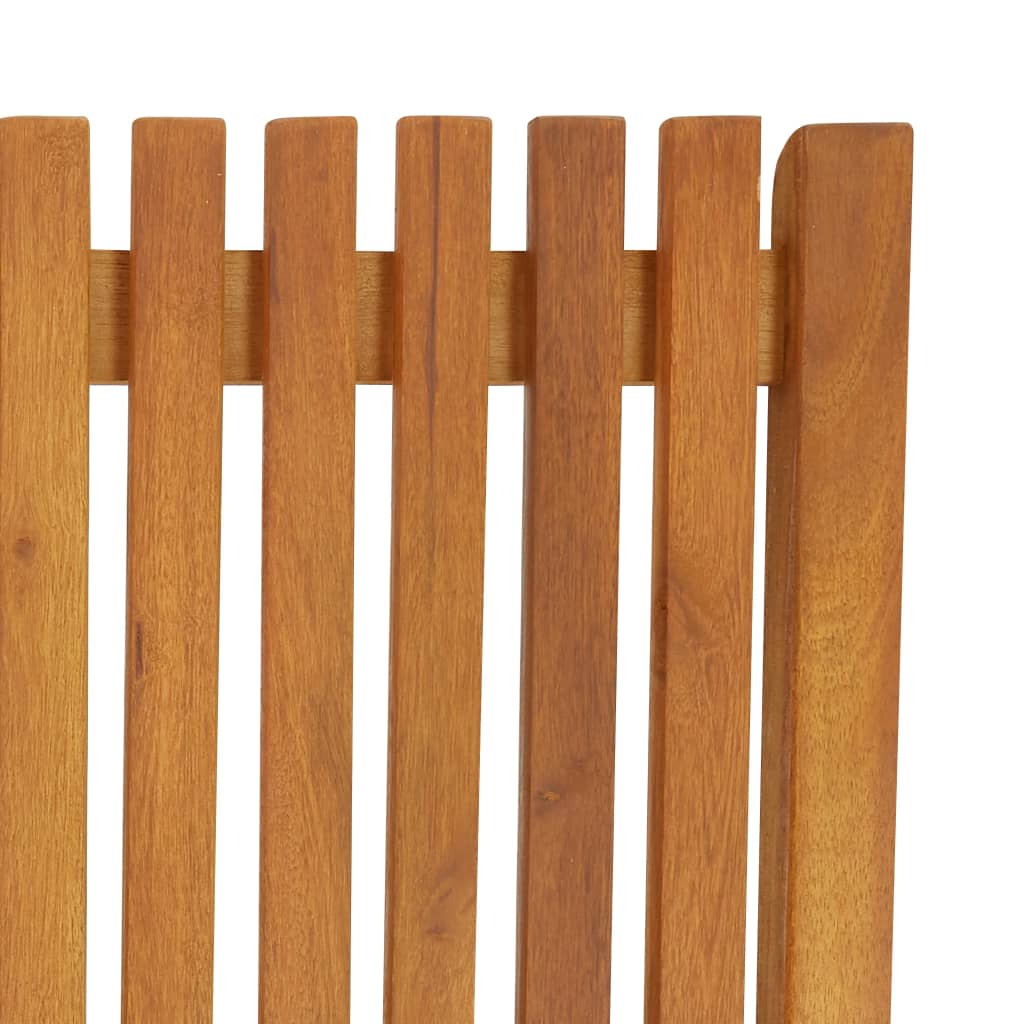 Ξαπλώστρα από Μασίφ Ξύλο Ακακίας με Μαξιλάρι - PAKOBAZAAR