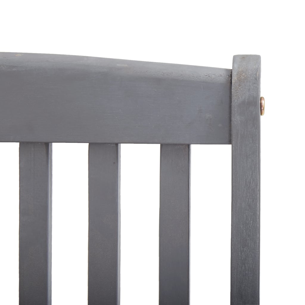 Καρέκλες Εξωτ. Χώρου Πτυσσόμενες 2 τεμ Ξύλο Ακακίας & Μαξιλάρια - PAKOBAZAAR