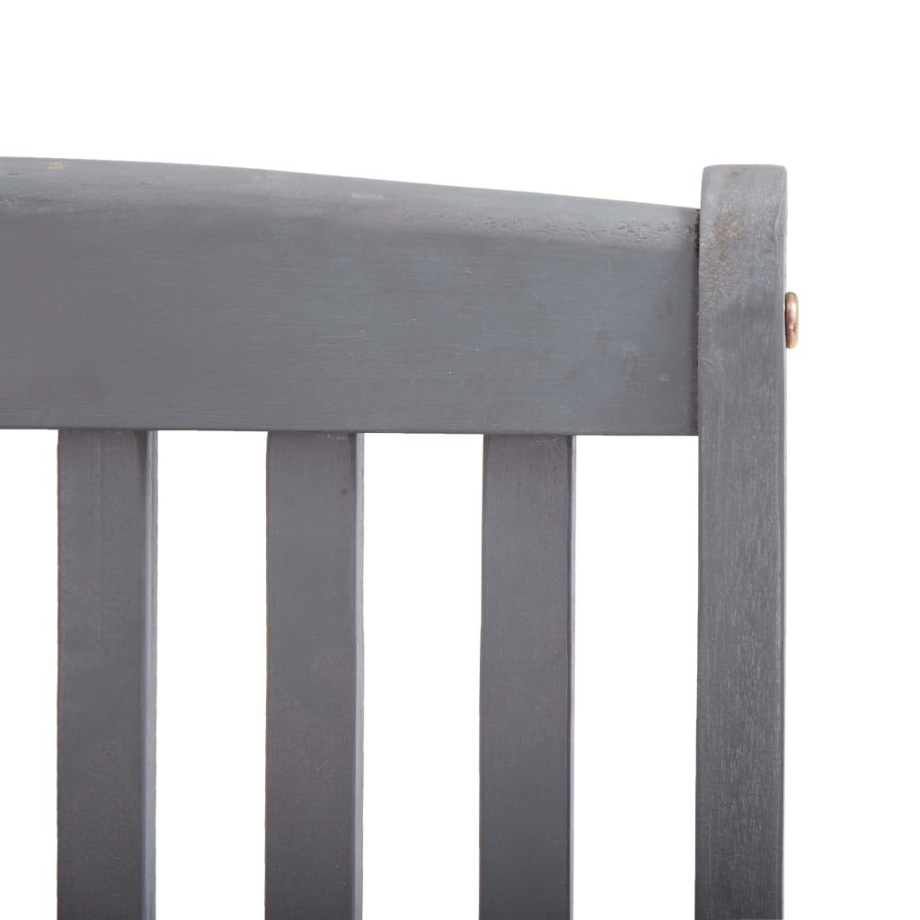 Καρέκλες Εξ. Χώρου Πτυσσόμενες 2 τεμ. Ξύλο Ακακίας & Μαξιλάρια - PAKOBAZAAR