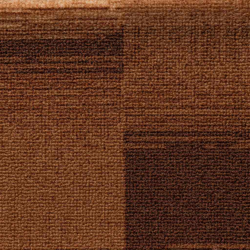 Πατάκια Σκάλας Αυτοκόλλητα 15 τεμ. Καφέ 65x21x4 εκ.