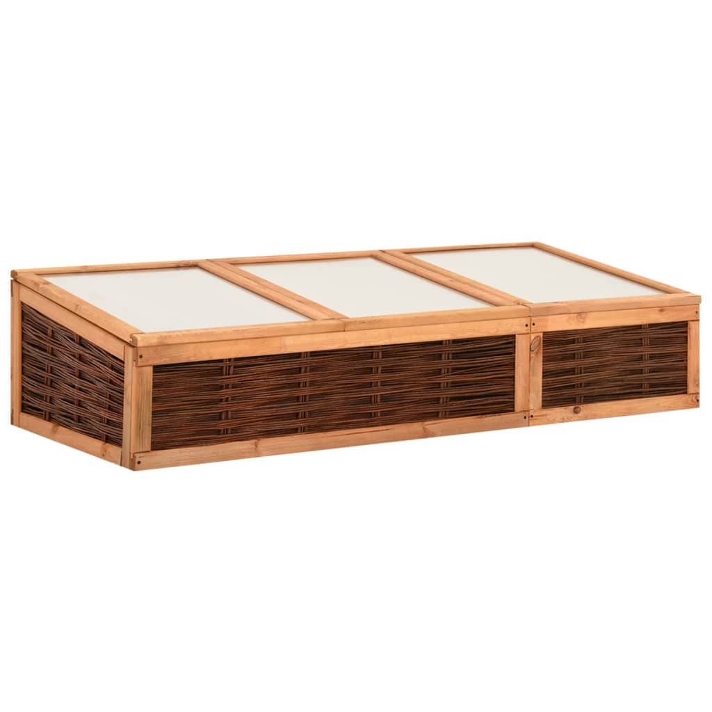 Θερμοκήπιο 180 x 80 x 45 εκ. Μασίφ Ξύλο Πεύκου και Ξύλο Ιτιάς