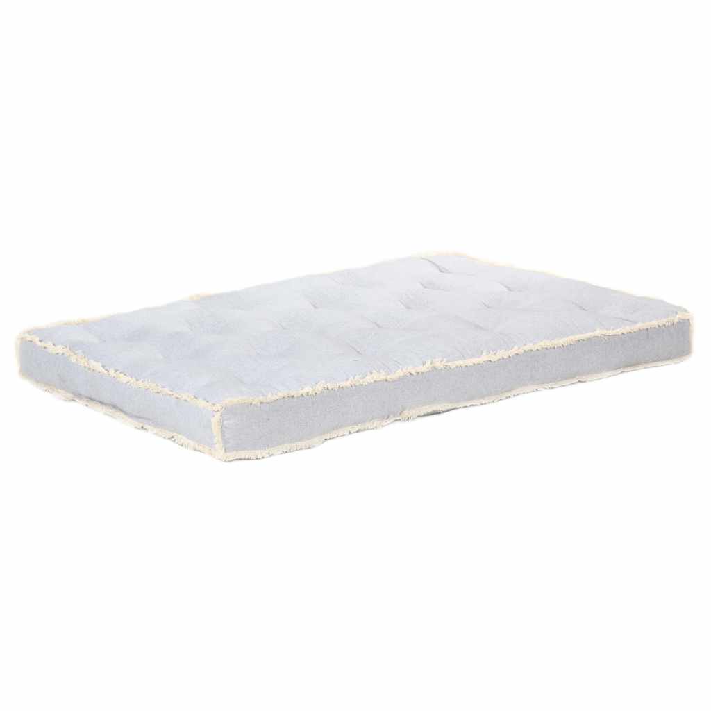 Μαξιλάρι Καναπέ Παλέτας Γκρι 120 x 80 x 10 εκ.
