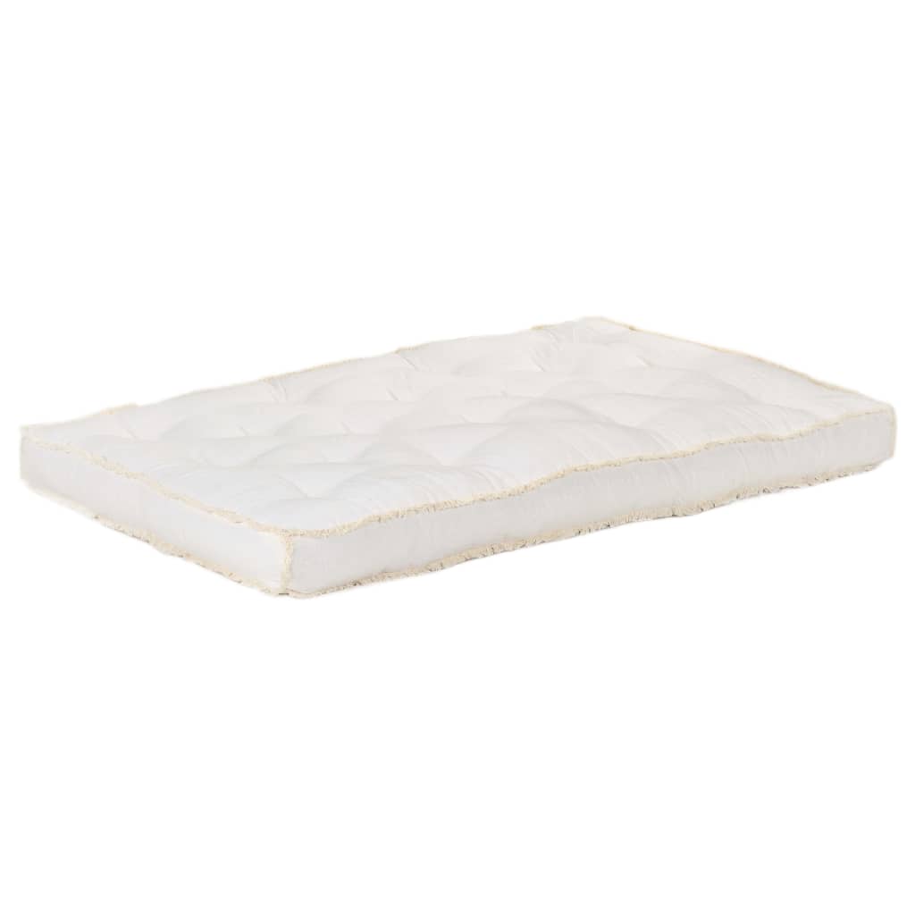 Μαξιλάρι Καναπέ Παλέτας Μπεζ 120 x 80 x 10 εκ.