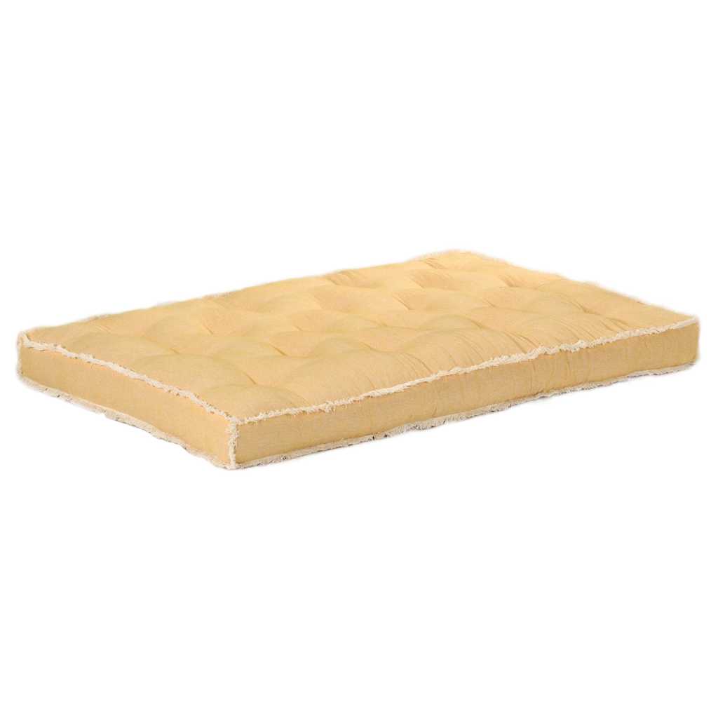 Μαξιλάρι Καναπέ Παλέτας Κίτρινο 120 x 80 x 10 εκ.