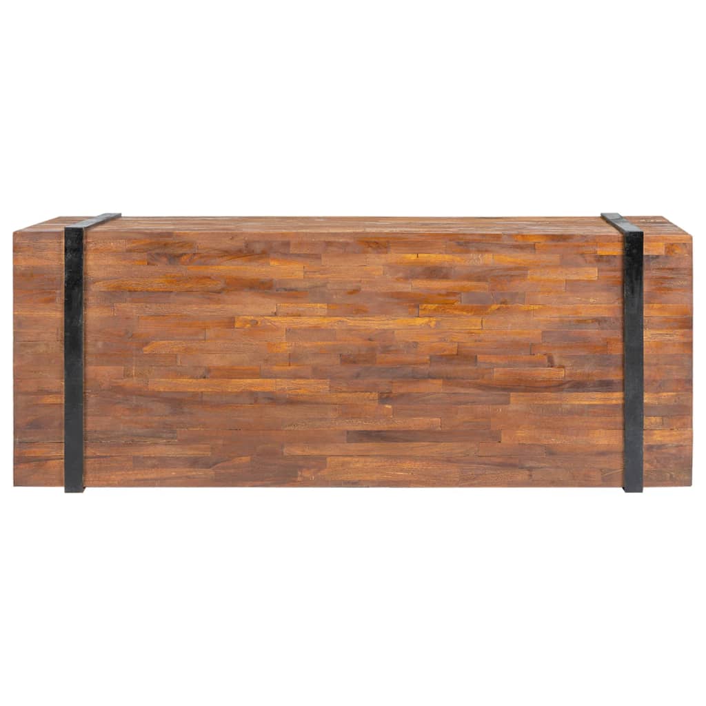 Τραπεζάκι Σαλονιού 110 x 45 x 38 εκ. από Μασίφ Ξύλο Teak - Pakobazaar