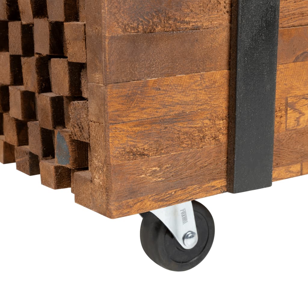 Τραπεζάκι Σαλονιού 110 x 45 x 38 εκ. από Μασίφ Ξύλο Teak - Pakobazaar