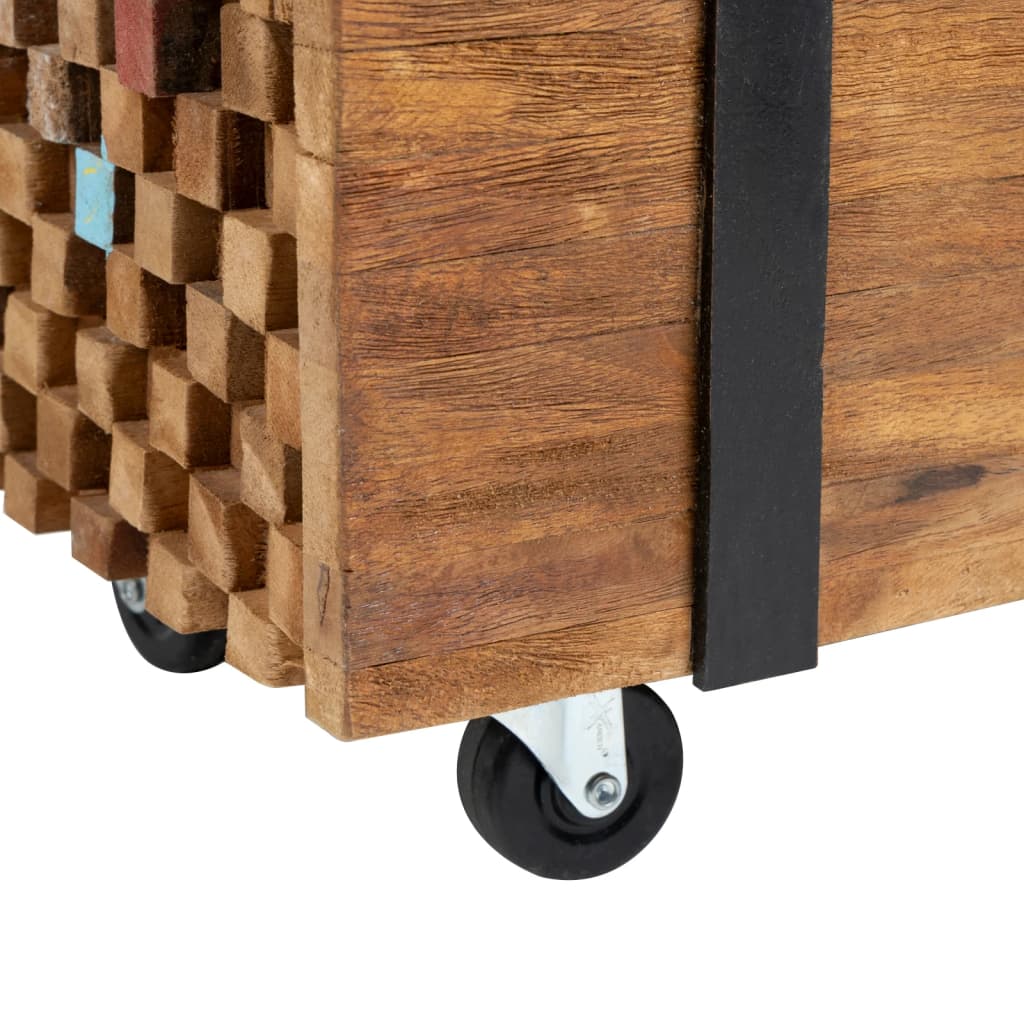 Έπιπλο Τηλεόρασης 110 x 30 x 32,5 εκ. από Μασίφ Ξύλο Teak
