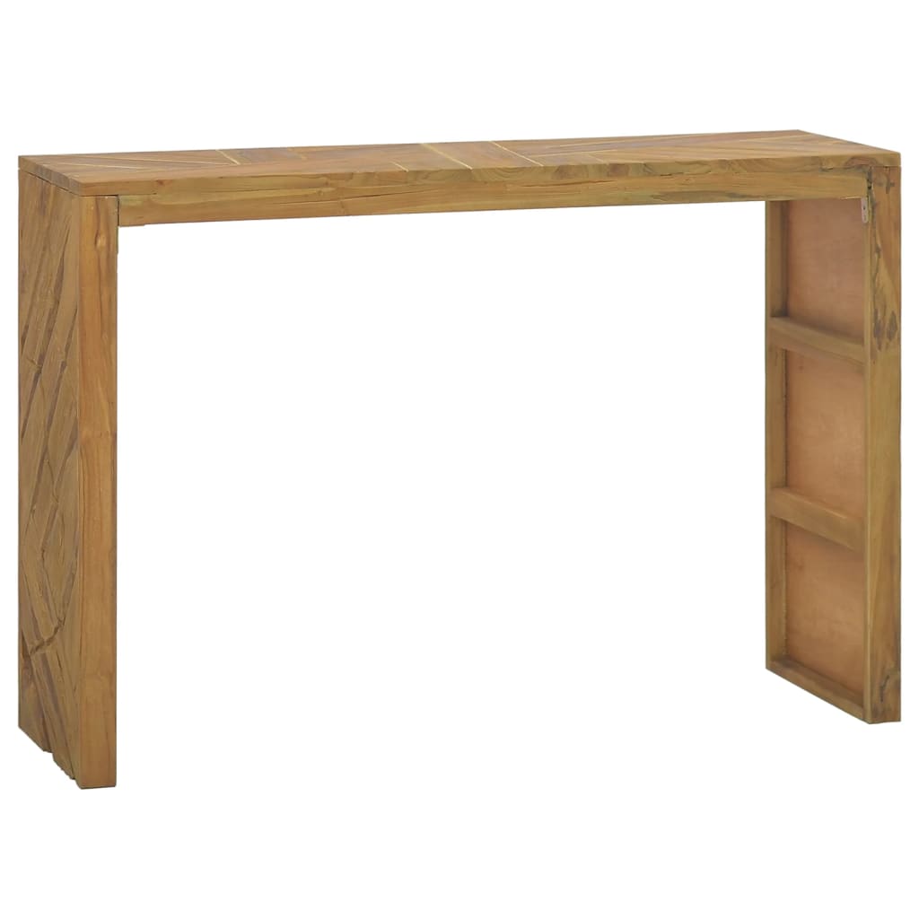 Τραπέζι Κονσόλα 110 x 35 x 75 εκ. από Μασίφ Ξύλο Teak