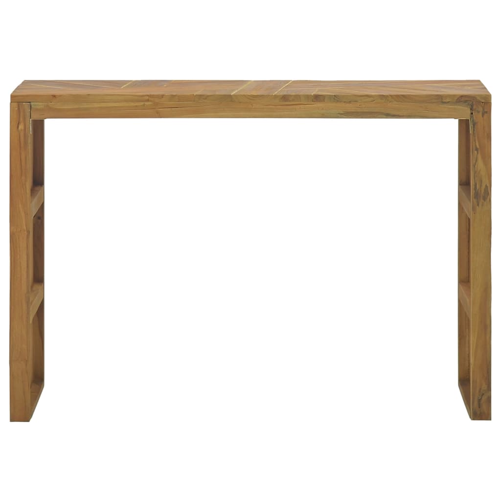 Τραπέζι Κονσόλα 110 x 35 x 75 εκ. από Μασίφ Ξύλο Teak