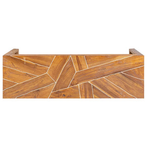 Έπιπλο Τηλεόρασης 110 x 60 x 38 εκ. από Μασίφ Ξύλο Teak