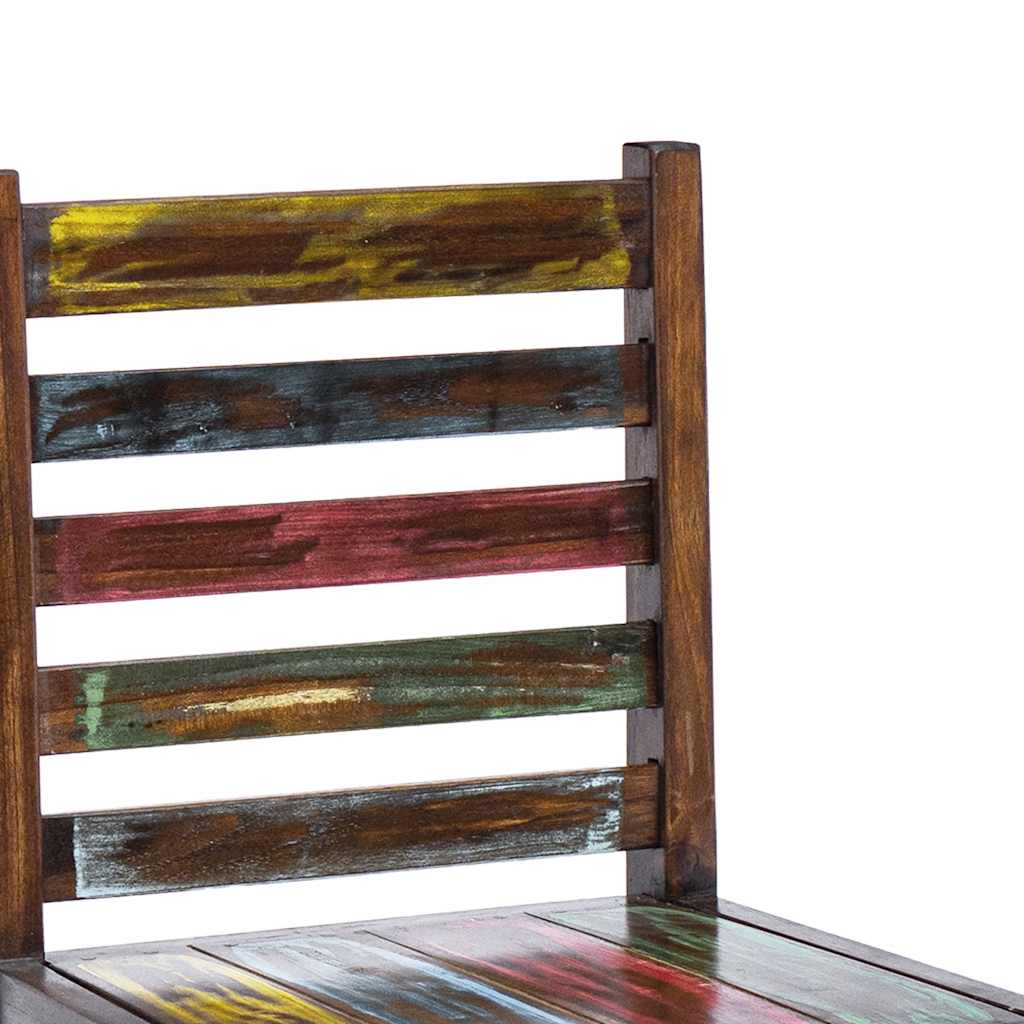 Καρέκλες Τραπεζαρίας 2 τεμ. από Μασίφ Ανακυκλωμένο Ξύλο