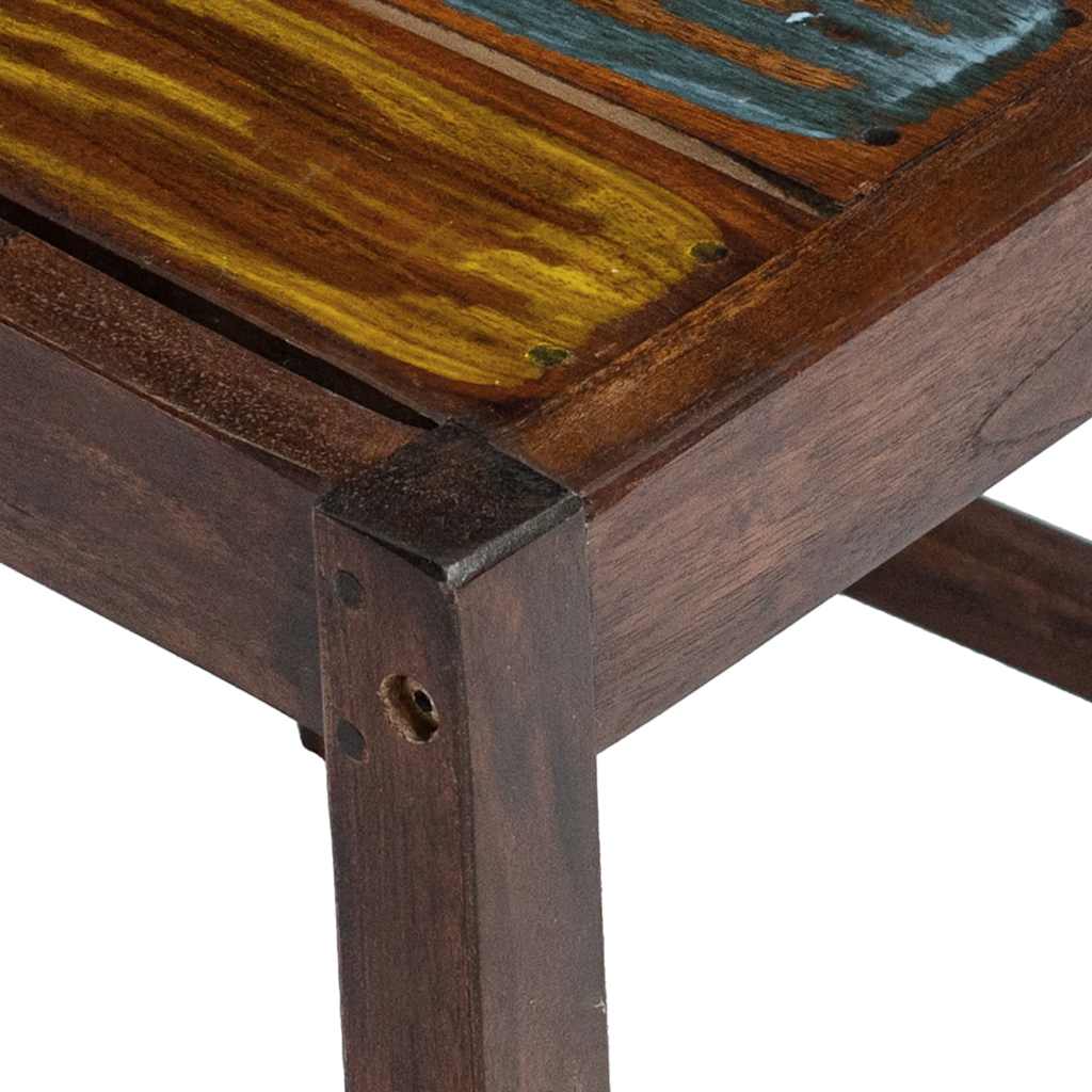 Καρέκλες Τραπεζαρίας 2 τεμ. από Μασίφ Ανακυκλωμένο Ξύλο