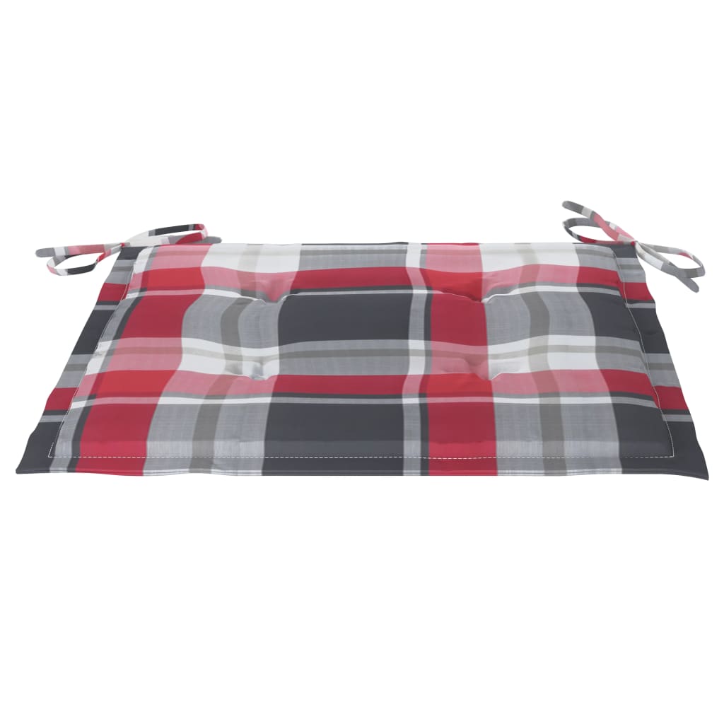 Καρέκλες Κήπου Πτυσσόμενες 6 τεμ Μασίφ Ξύλο Ακακίας & Μαξιλάρια