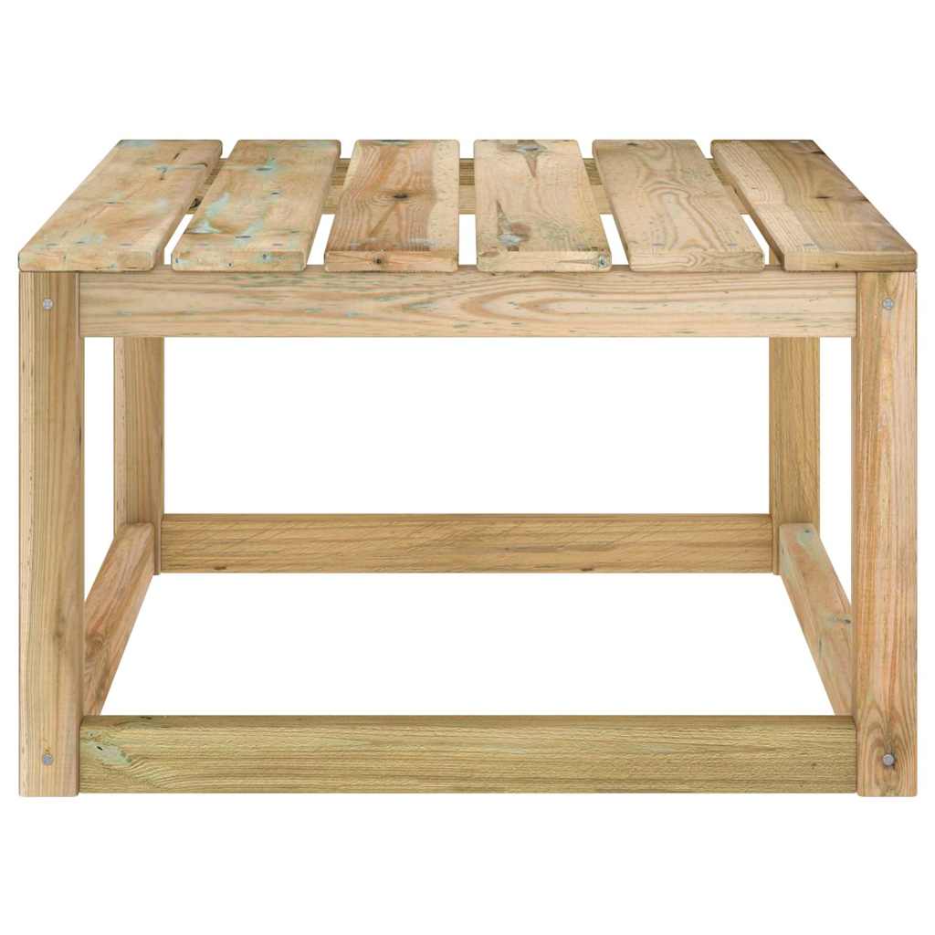 Τραπέζια Κήπου Παλέτες 2 Τεμ. Καφέ 60x60x36,5εκ Εμπ Ξύλο Πεύκου