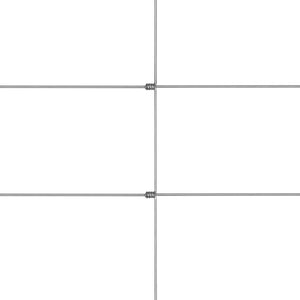 Συρματόπλεγμα Περίφραξης Ασημί 50 x 0,8 μ. Γαλβανισμένο Ατσάλι