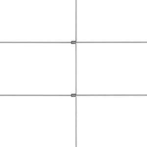 Συρματόπλεγμα Περίφραξης Ασημί 50 x 1,5 μ. Γαλβανισμένο Ατσάλι