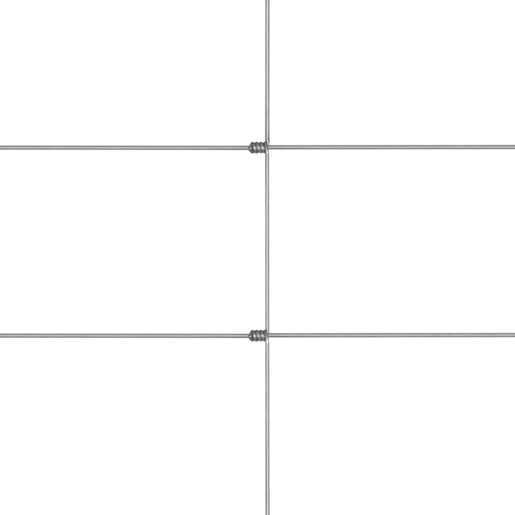 Συρματόπλεγμα Περίφραξης Ασημί 50 x 1,2 μ. Γαλβανισμένο Ατσάλι