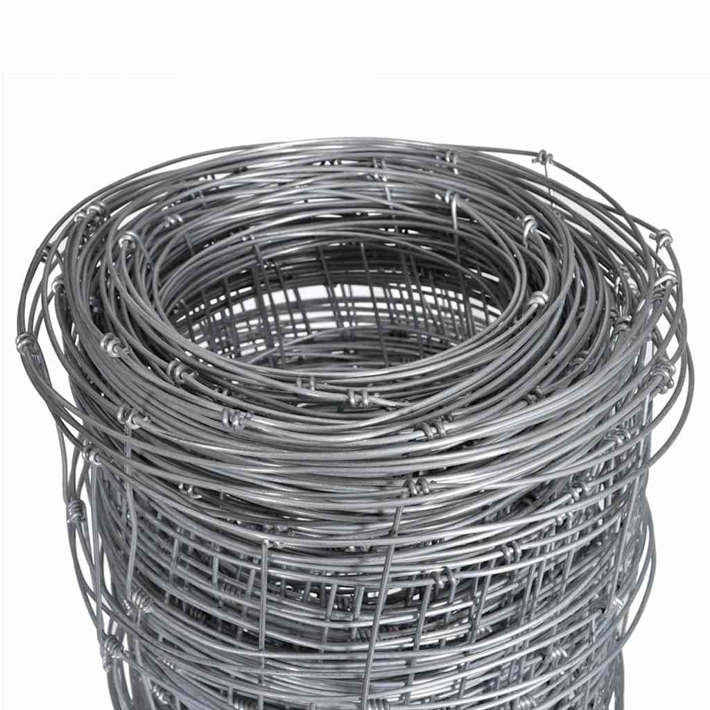 Συρματόπλεγμα Περίφραξης Ασημί 50 x 1,2 μ. Γαλβανισμένο Ατσάλι