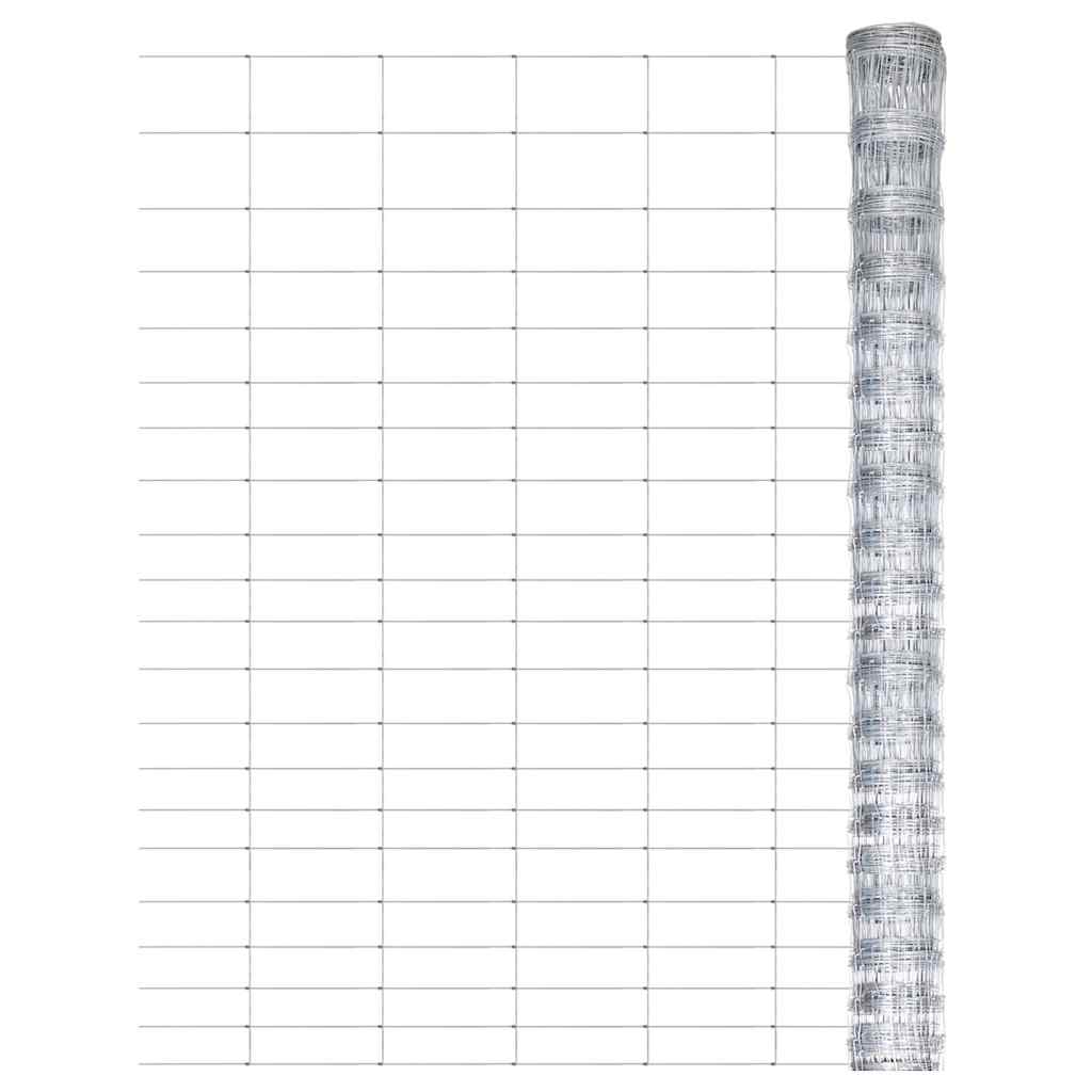 Συρματόπλεγμα Περίφραξης Ασημί 50 x 1,25 μ. Γαλβανισμένο Ατσάλι