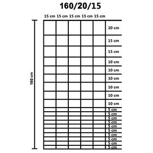 Συρματόπλεγμα Περίφραξης Ασημί 50 x 1,6 μ. Γαλβανισμένο Ατσάλι