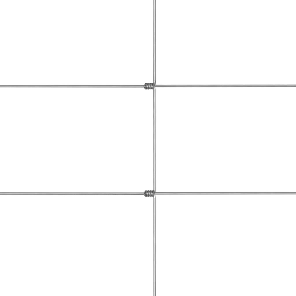 Συρματόπλεγμα Περίφραξης Ασημί 50 x 1,25 μ. από Γαλβαν. Ατσάλι - PAKOBAZAAR