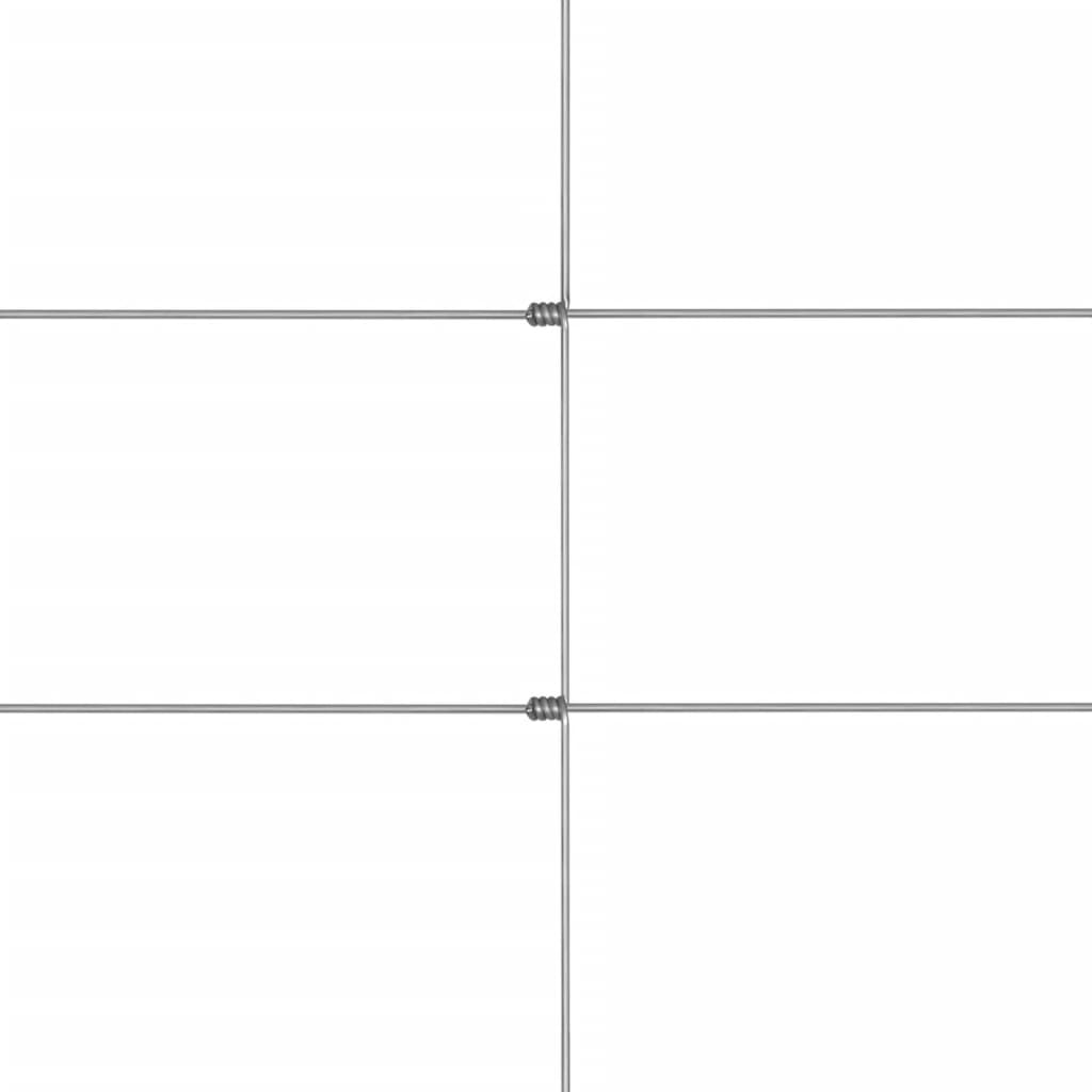 Συρματόπλεγμα Περίφραξης Ασημί 50 x 1,5 μ. Γαλβανισμένο Ατσάλι - Pakobazaar
