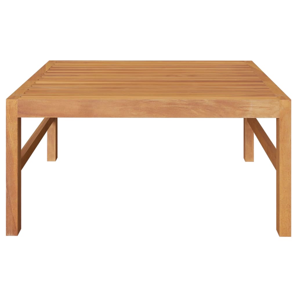 Τραπέζι Κήπου 63 x 63 x 30 εκ. από Μασίφ Ξύλο Teak