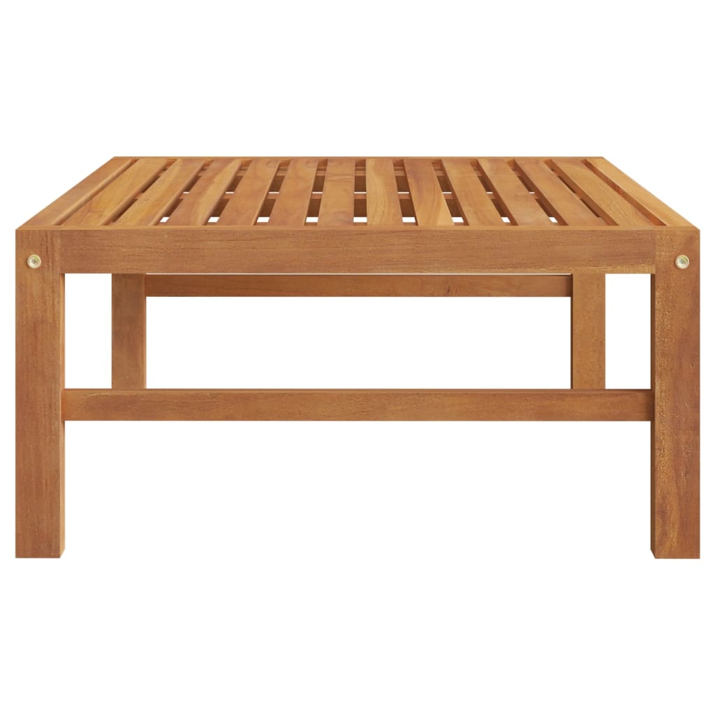 Τραπέζι Κήπου 63 x 63 x 30 εκ. από Μασίφ Ξύλο Teak