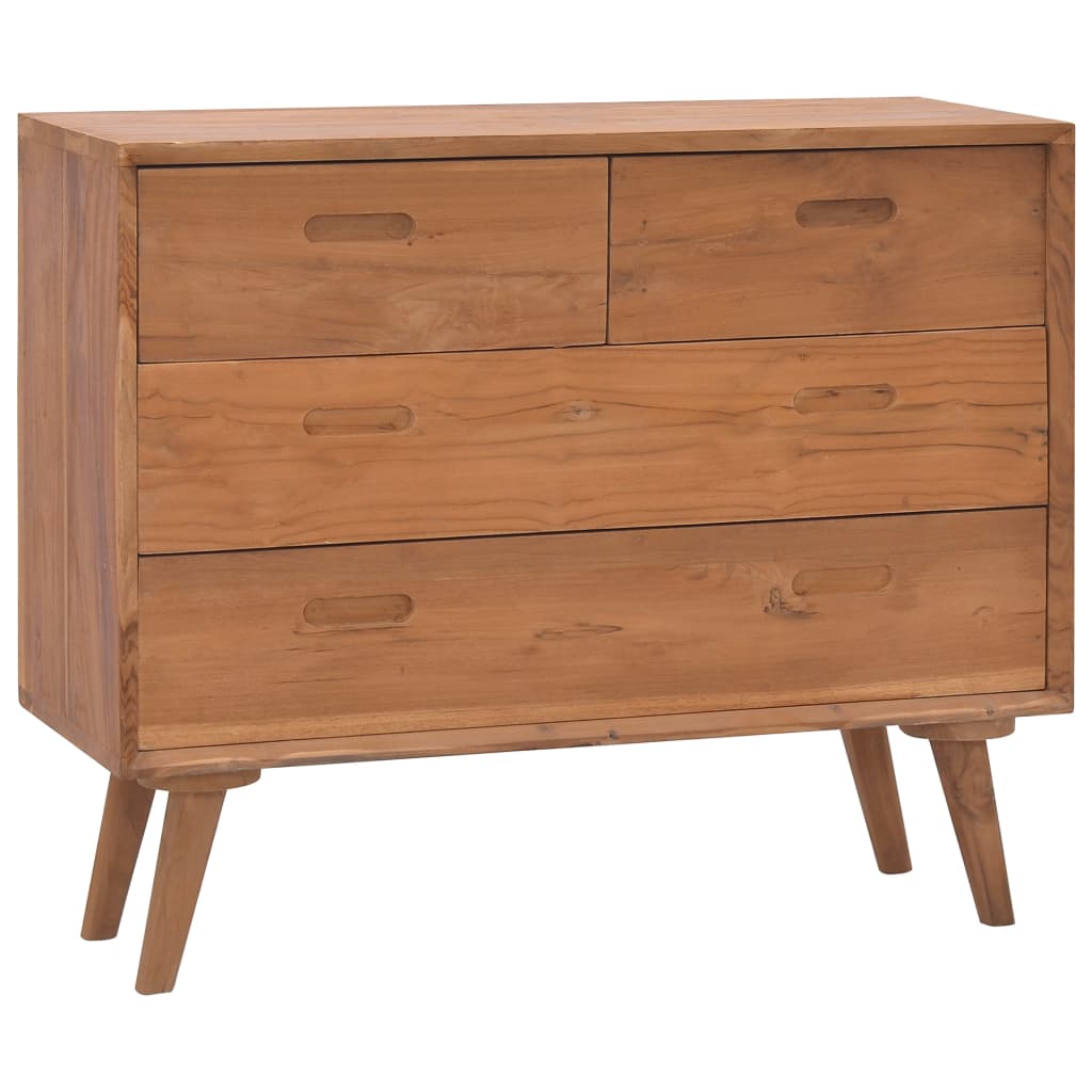 Συρταριέρα 90 x 35 x 75 εκ. από Μασίφ Ξύλο Teak