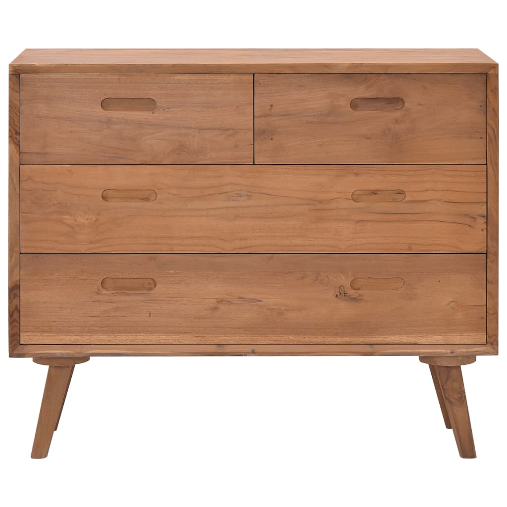 Συρταριέρα 90 x 35 x 75 εκ. από Μασίφ Ξύλο Teak
