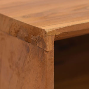 Έπιπλο Τηλεόρασης 110 x 30 x 45 εκ. από Μασίφ Ξύλο Teak - Pakobazaar