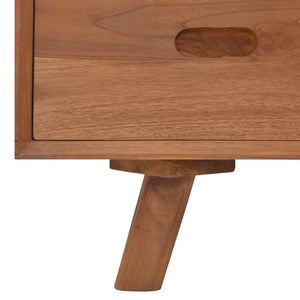 Έπιπλο Τηλεόρασης 110 x 30 x 45 εκ. από Μασίφ Ξύλο Teak - Pakobazaar