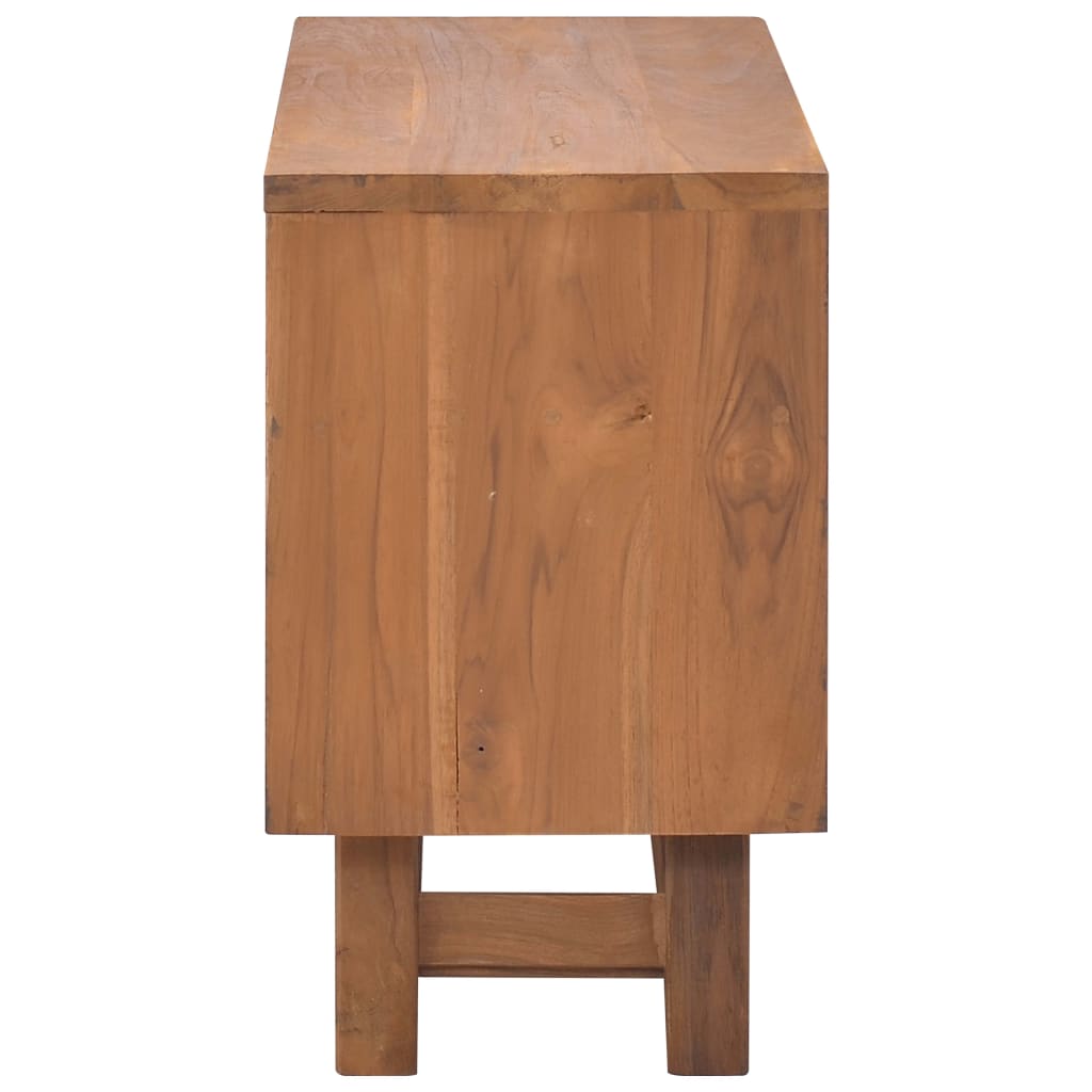 Έπιπλο Τηλεόρασης 80 x 30 x 50 εκ. από Μασίφ Ξύλο Teak