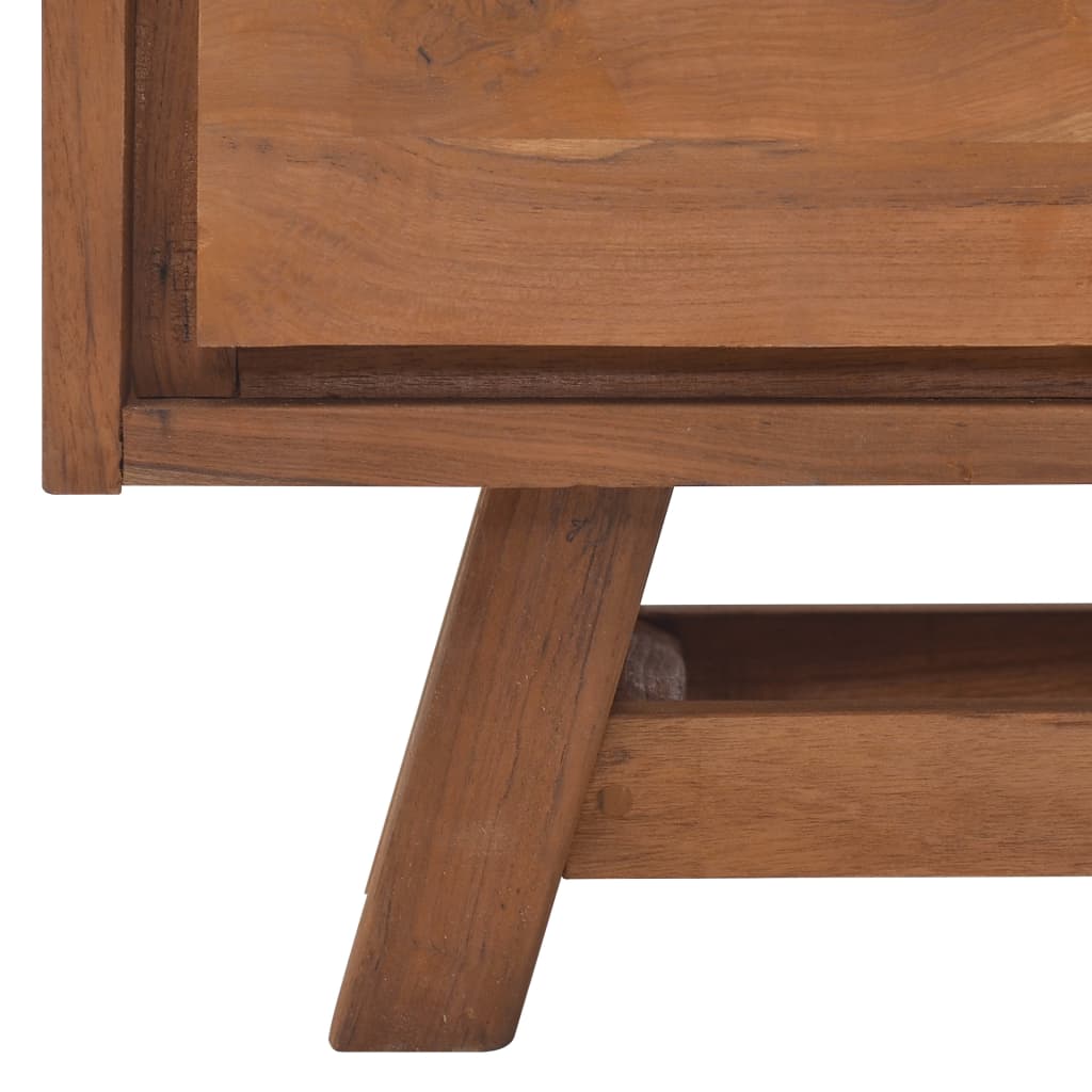 Έπιπλο Τηλεόρασης 80 x 30 x 50 εκ. από Μασίφ Ξύλο Teak