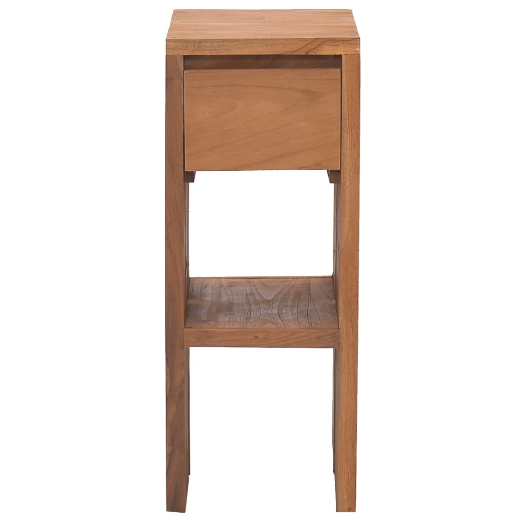 Κομοδίνο 20 x 35 x 50 εκ. από Μασίφ Ξύλο Teak - Pakobazaar