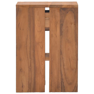 Κομοδίνο 20 x 35 x 50 εκ. από Μασίφ Ξύλο Teak - Pakobazaar